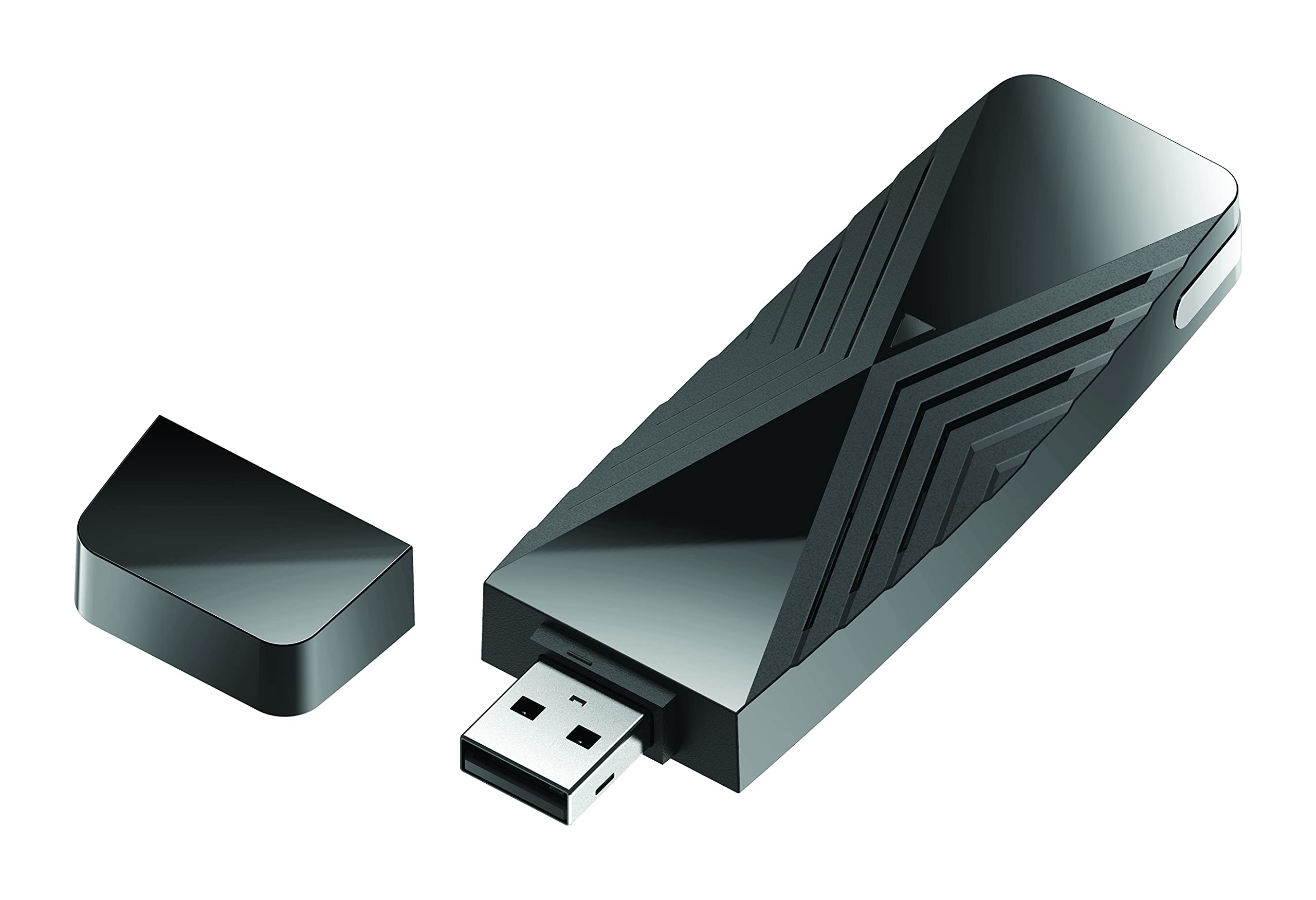 D-Link DWA-182 Wireless AC1200 Dual Band USB 3.0 Adapter, Black