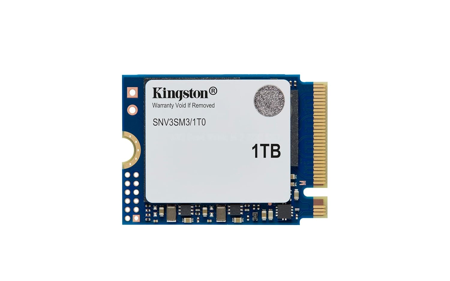Kingston NV3 1TB M.2 2230 NVMe SSD | PCIe 4.0 Gen 4x4 | Up to 6000 MB/s | SNV3SM3/1T0
