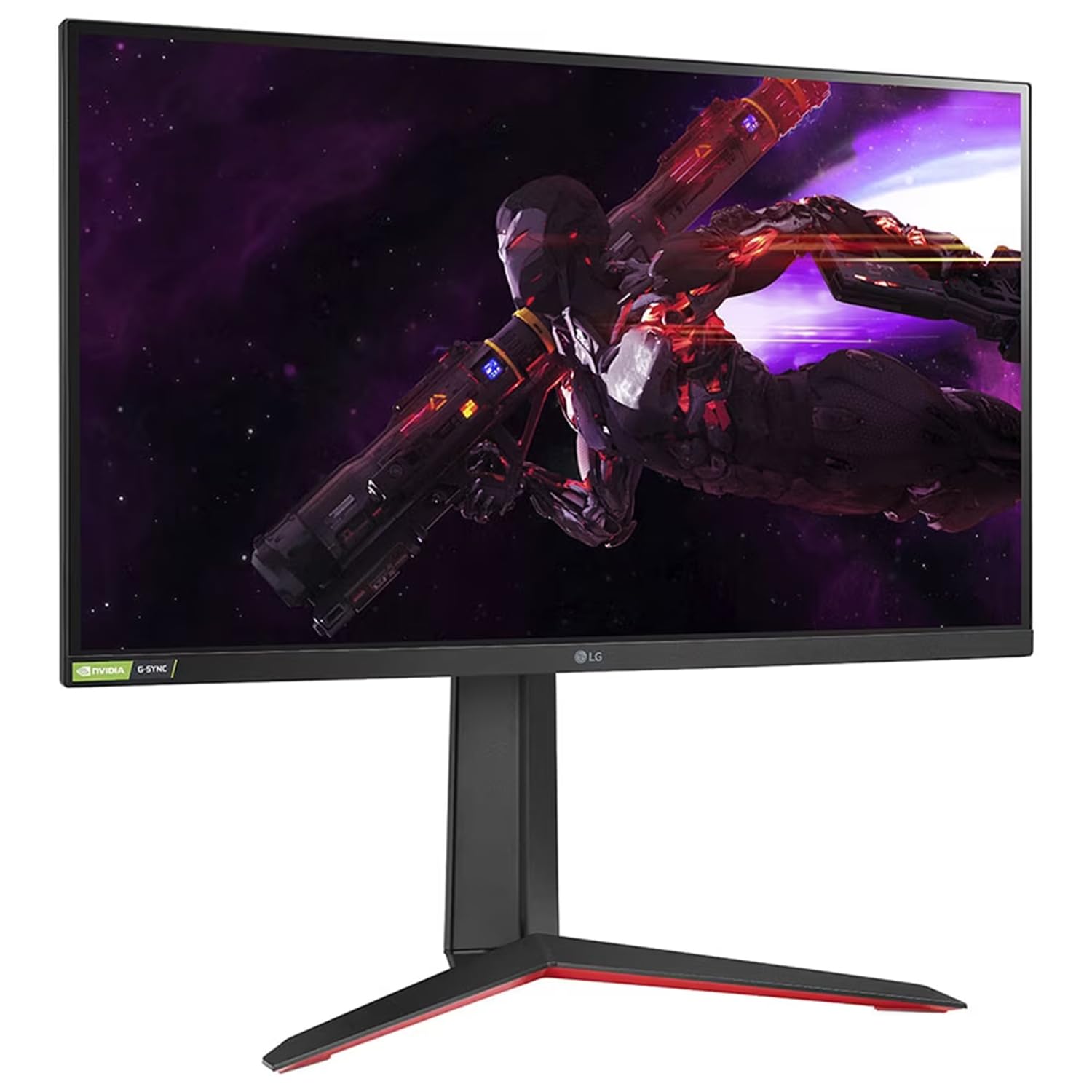 LG 32" Ultragear™ IPS UHD (2560 X 1440) Gaming Monitor, Incredible Speed @1ms (GtG), 165Hz, NVIDIA G-Sync™ and AMD FreeSync Premium, Height/Pivot/Tilt Adjustment, HDMI, DP, HP Out, 32GP750 (Black)