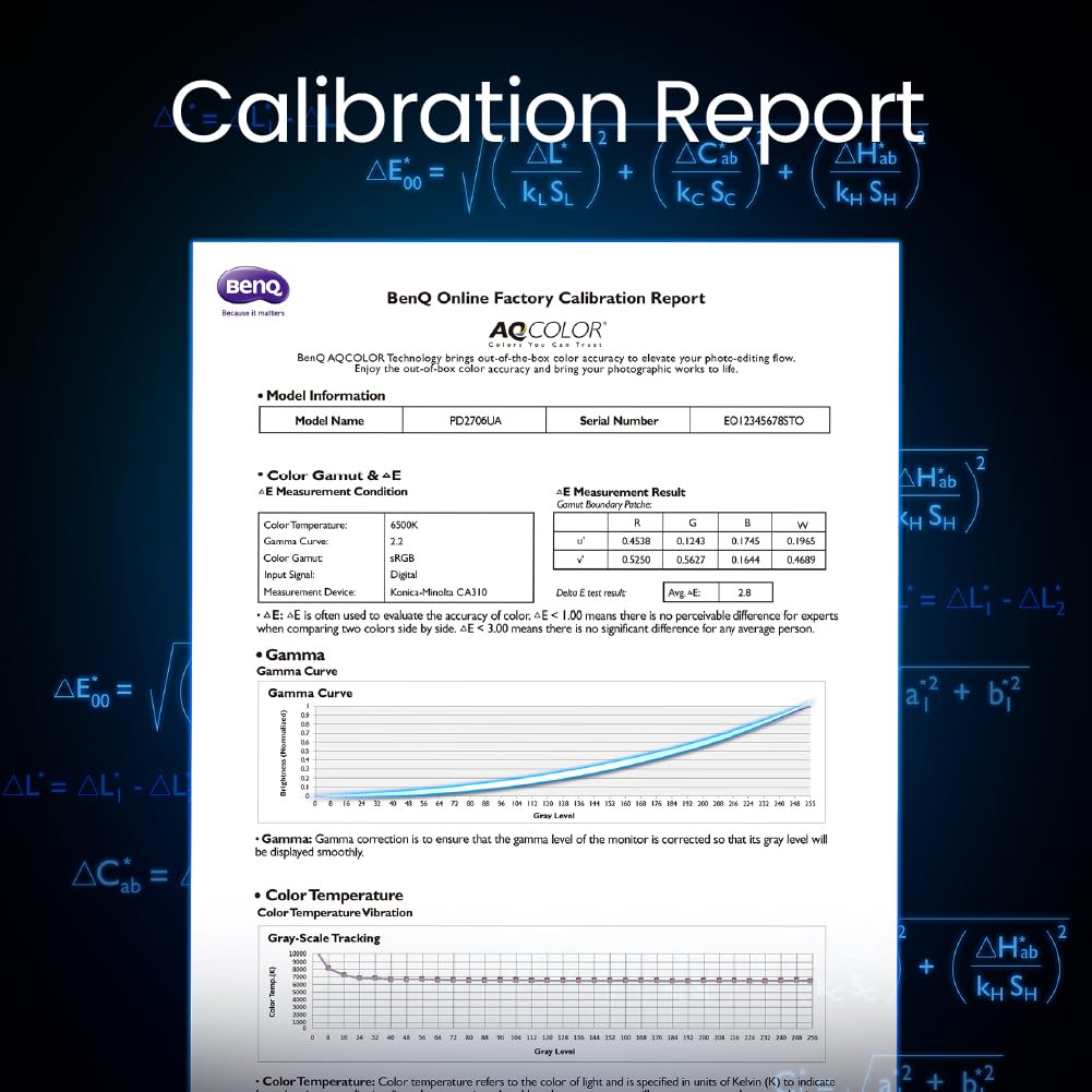 BenQ PD2706UA 27"(68Cm) IPS 4K HDR10 ErgoArm Monitor| 95% P3 | 99% Rec709| 99% sRGB| USB-C(PD90W)| Pantone Skintone Validated|DeltaE<3|CAD/CAM|Animation Mode|Auto Pivot|PIP/PBP|HDMI|DP(Dark Grey)