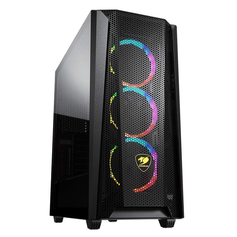 COUGAR MX660 Mesh RGB Advanced Mid-Tower Case with Powerful Airflow, Black