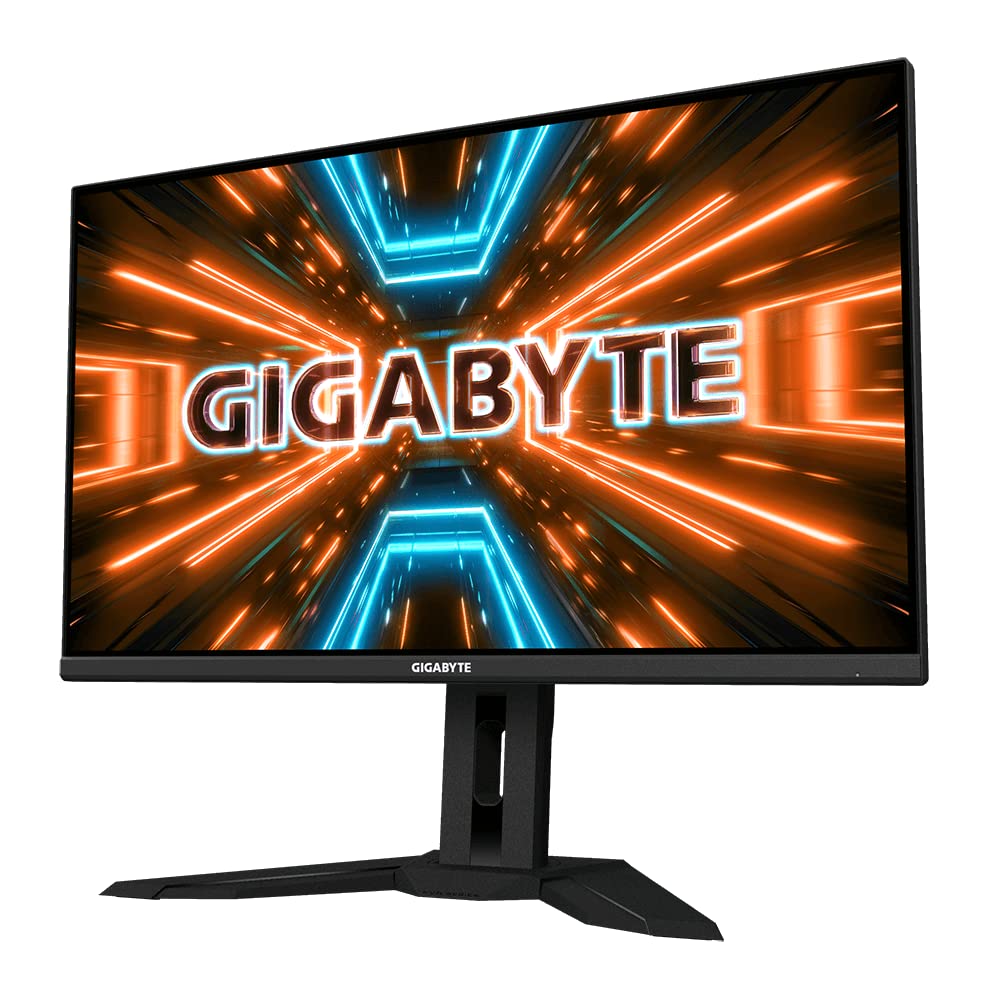 GIGABYTE M32U 32" 144Hz 4K FreeSync Compatible Gaming Monitor, SS IPS, 3840 x 2160 Pixels Display, 1ms Response Time (MPRT), Display Port 1.4, 2X HDMI 2.1, 3X USB 3.0, USB Type C, Black