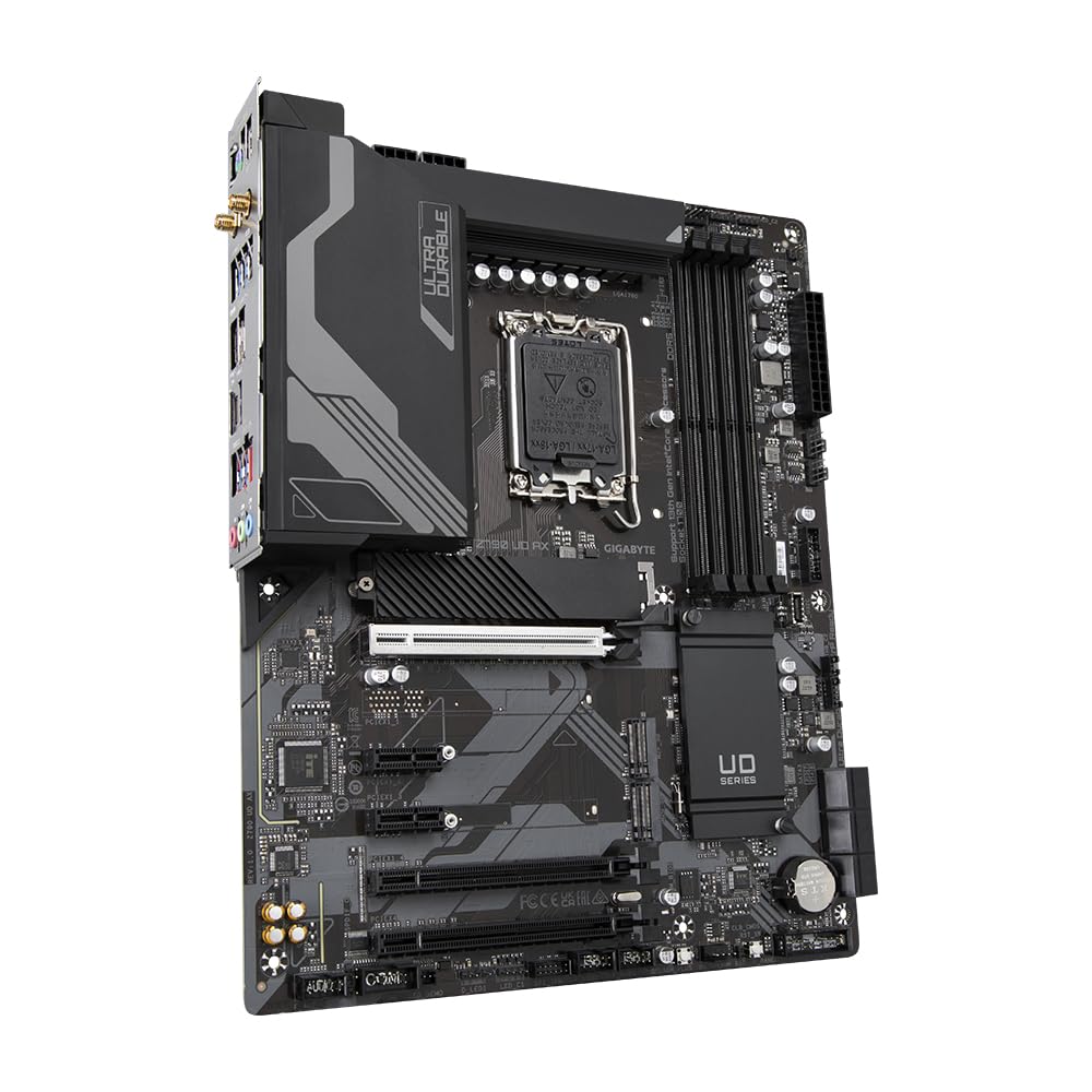 GIGABYTE Z790 Ud Ax Ddr5 ATX Motherboard for 13Th and 12Th Gen Series Processors -Lga1700 Socket
