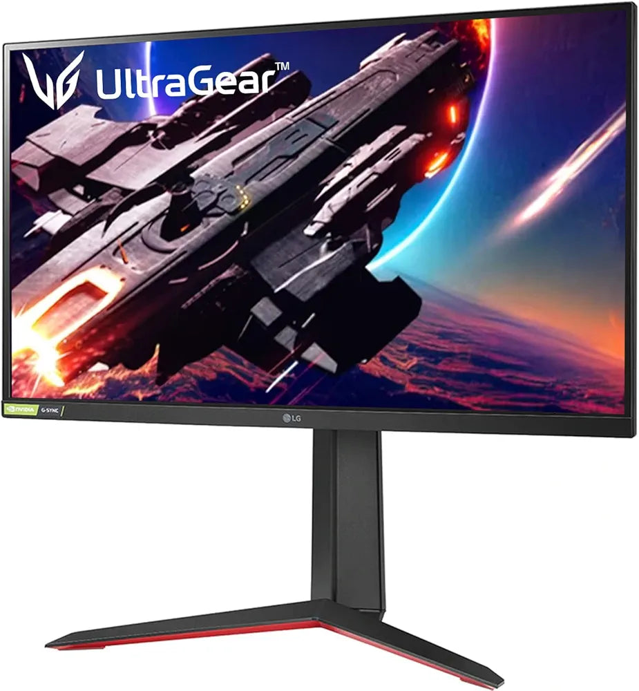 LG Ultragear QHD Nano IPS  165 Hz, 180 Hz 1ms, Nvidia G-Sync Compatible, FreeSync Premium, VESA Display HDR 400, HDMI, Gaming Monitor 27GP850 2560 x 1440 Pixels, Black