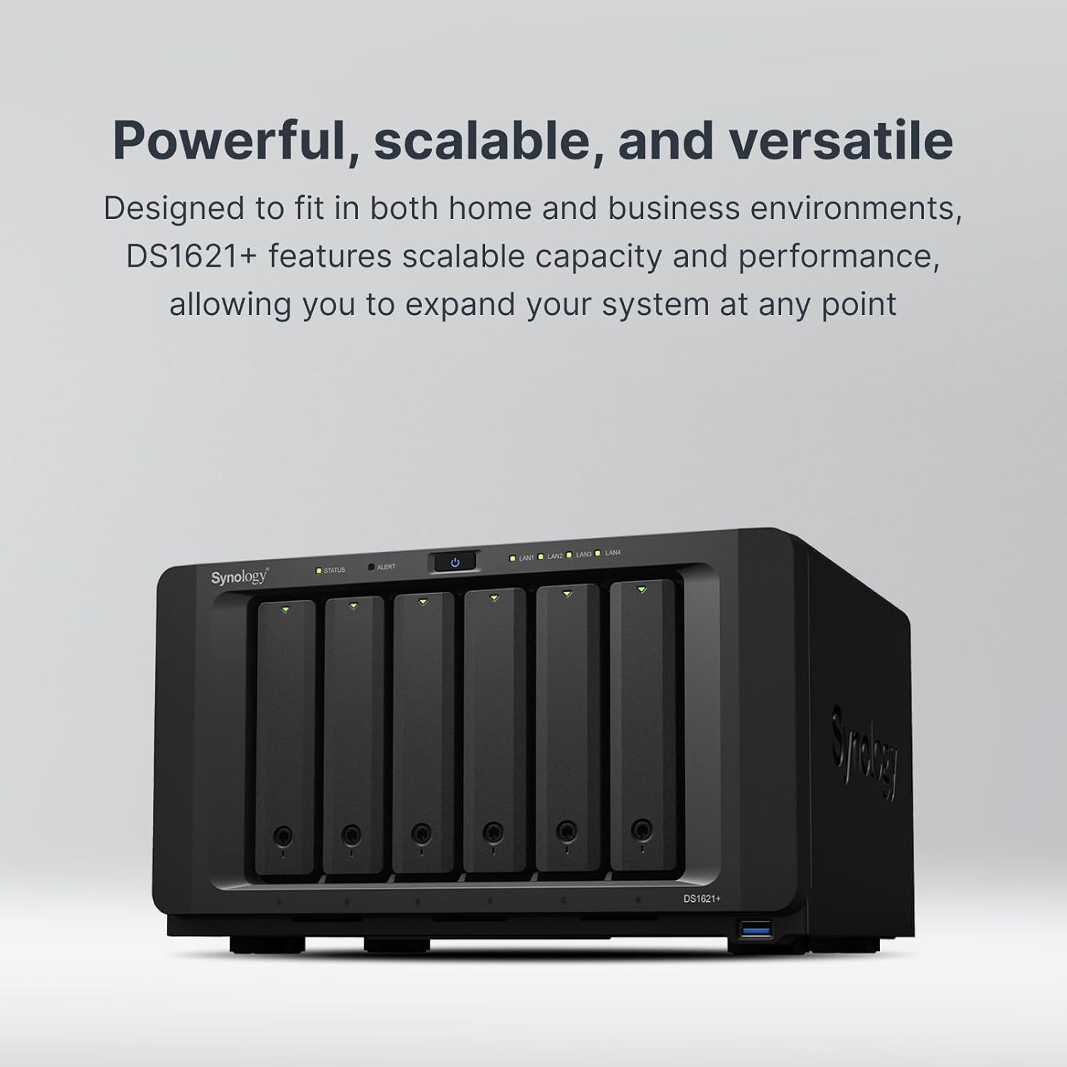 Synology DiskStation DS1621+ 6-Bay Network Attached Storage Diskless