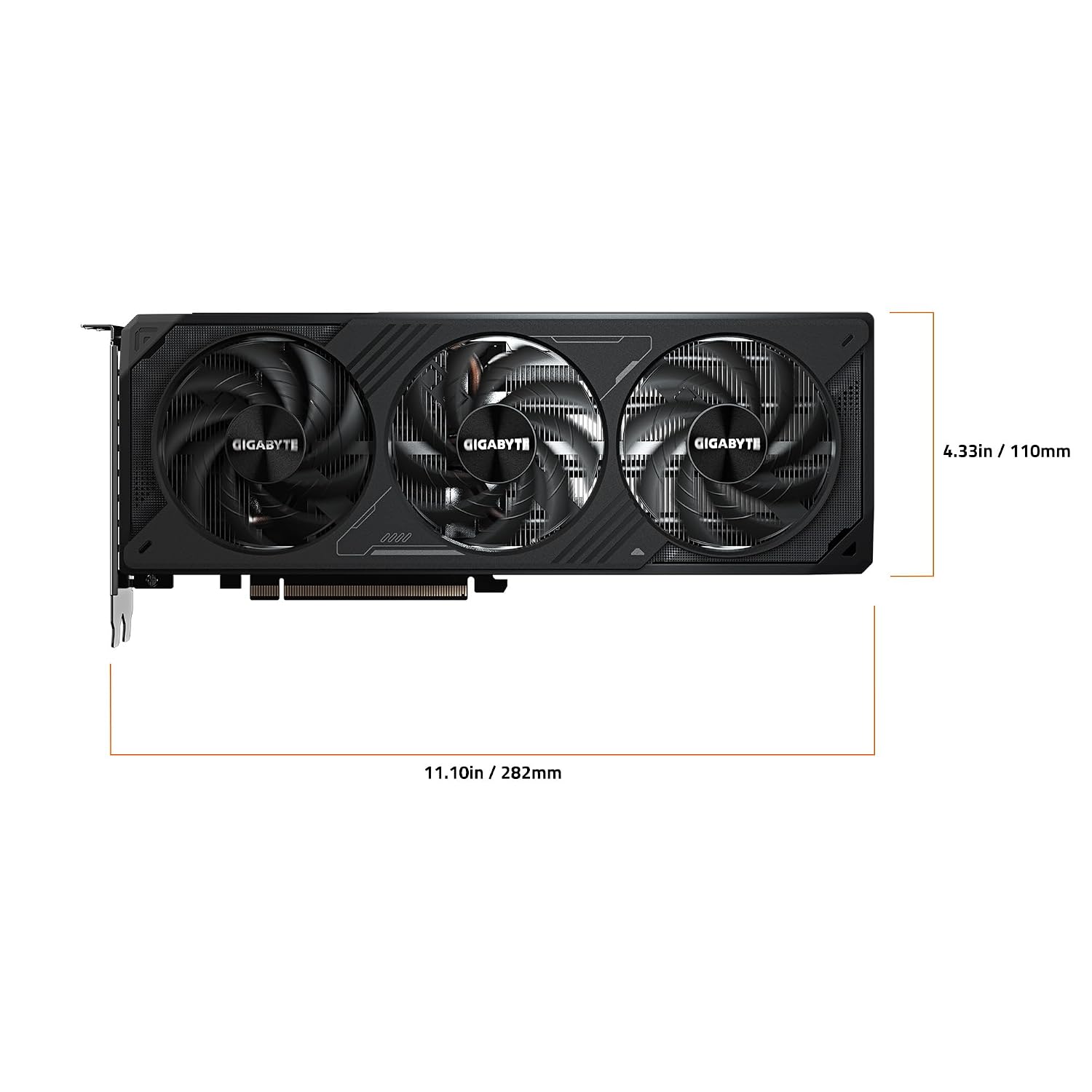 GIGABYTE GeForce RTX 5070 WINDFORCE OC SFF 12G Graphics Card, 12GB 256-bit GDDR7, PCIe 5.0, WINDFORCE Cooling System, GV-N5070WF3OC-12GD Video Card