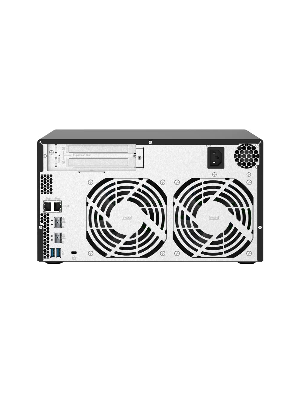 QNAP TS-832PX-4G 8 Bay Quad-core 1.7GHz, High-Capacity NAS with 10GbE SFP+ and 2.5GbE, Supports PCIe Expansion for M.2 SSDs to Accelerate Applications