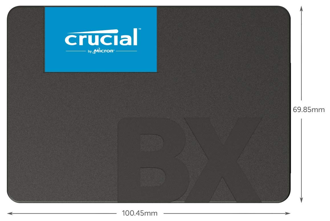 Crucial BX500 2.5 inch Internal Solid State Drive with SATA and 3D NAND Technology