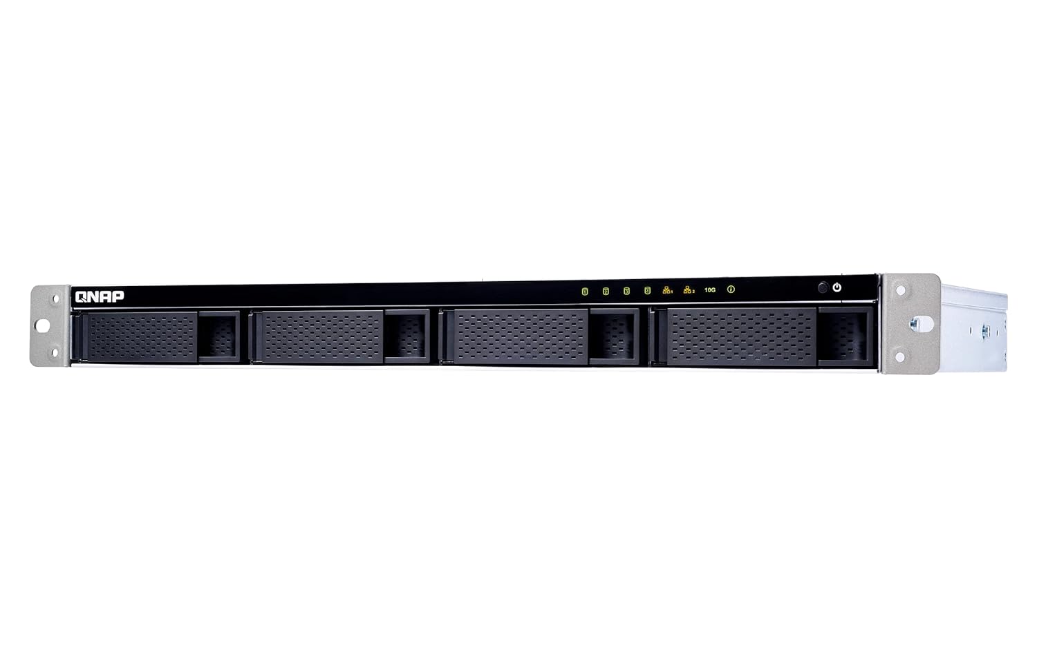 QNAP TS-431XeU-2G 4-Bay 1U Short-Depth Rackmount NAS with 10Gbe SFP+ Port 24TB Bundle with 4X 6TB Seagate IronWolf
