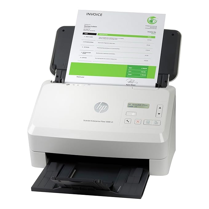HP ScanJet Enterprise Flow 5000 s5 Scanner (6FW09A) - Zapnet.in
