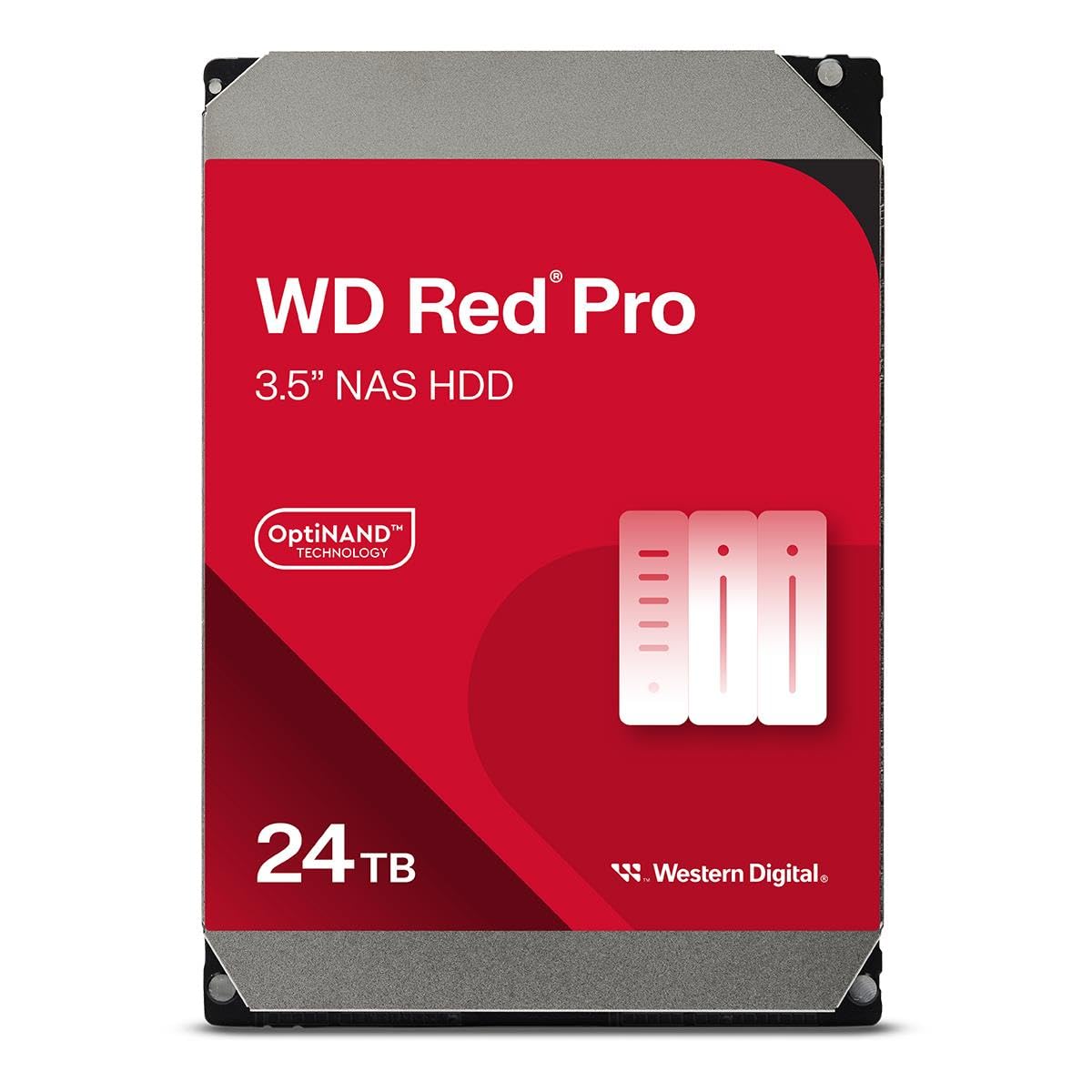 Western Digital 2TB WD Red Plus NAS Internal Hard Drive HDD - 5400 RPM, SATA 6 Gb/s, CMR, 64 MB Cache, 3.5" -WD20EFPX