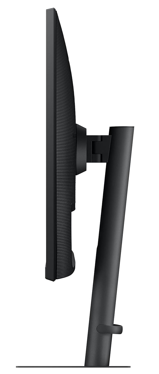 Samsung ViewFinity S6 Flat Monitor 27-Inch (68.5 cm) QHD (2,560 x 1,440 Resolution), IPS Panel, 5ms(GTG), 75 Hz, Display Port, HDMI, Headphone Jack, AMD FreeSync, HAS, Pivot (LS27B610EQWXXL, Black)