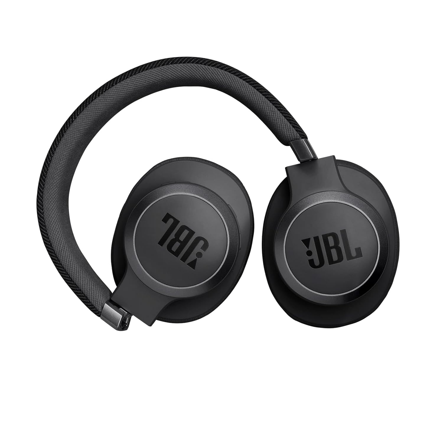 JBL Live 770NC True Adaptive Noise Cancellation Headphones Wireless Over Ear, Spatial Sound, 65Hrs Playtime, Speed Charge, Multipoint Connect and Personi-Fi 2.0, BT 5.3, Google Fast Pair, Alexa, Black - Zapnet.in
