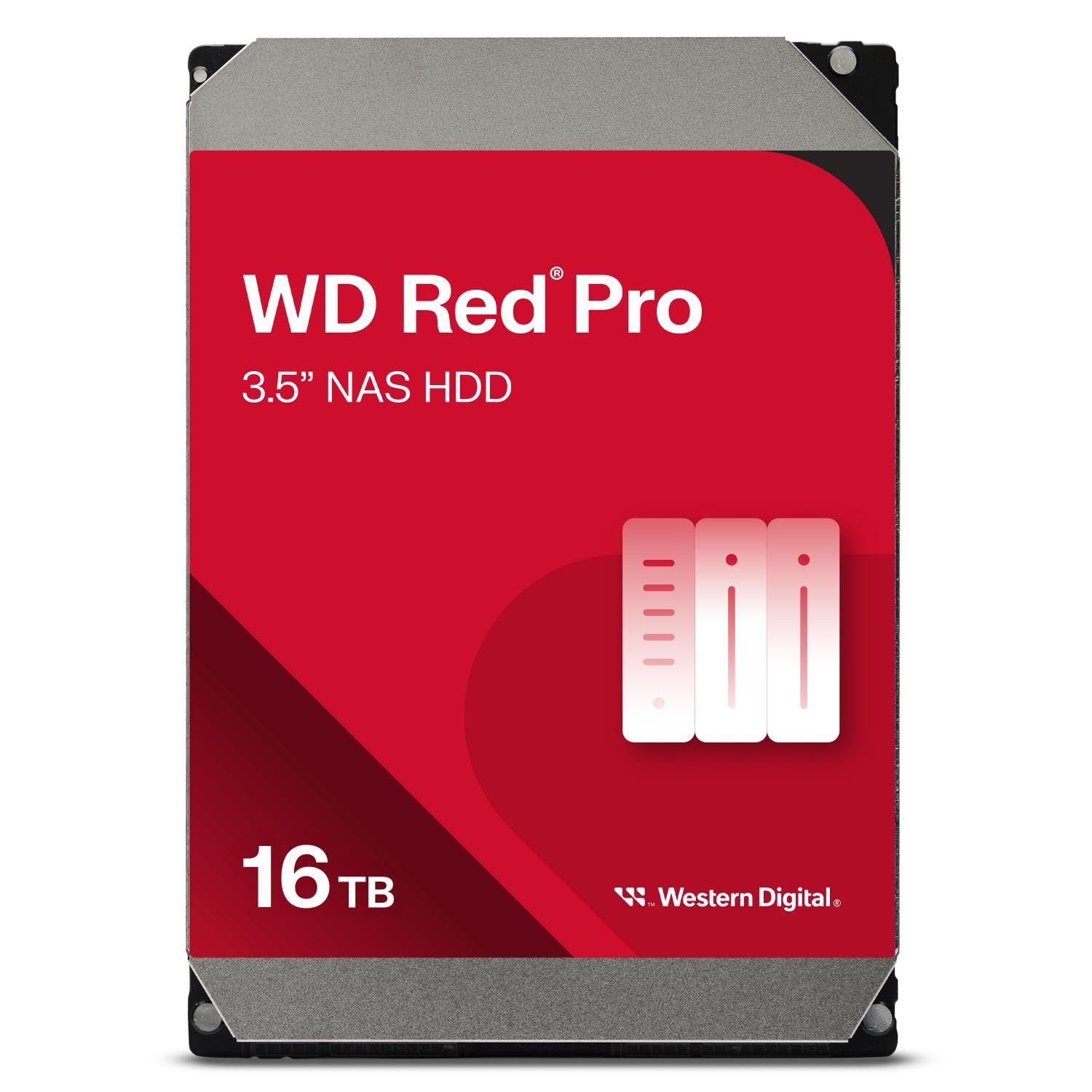 Western Digital 2TB WD Red Plus NAS Internal Hard Drive HDD - 5400 RPM, SATA 6 Gb/s, CMR, 64 MB Cache, 3.5" -WD20EFPX