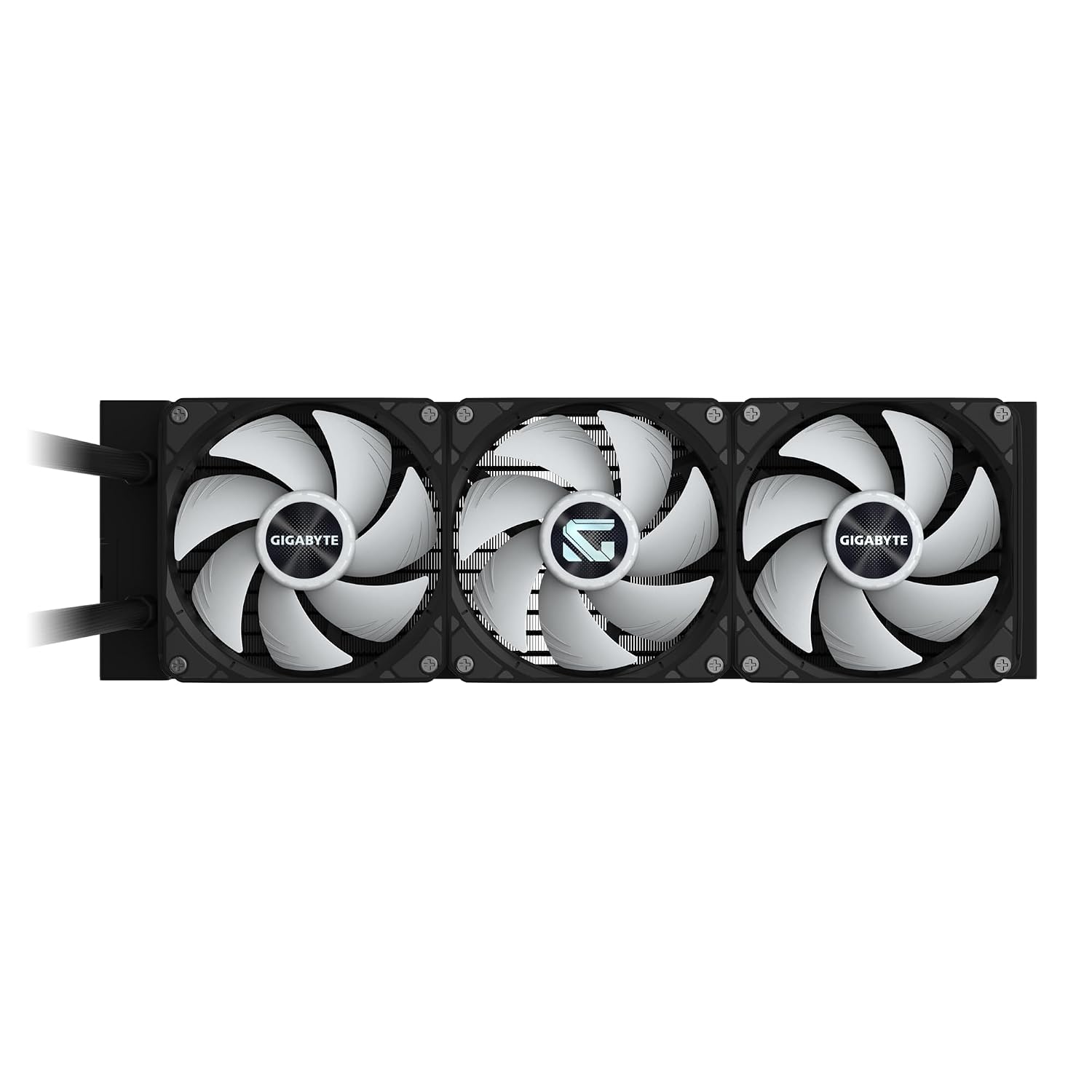 GIGABYTE GME 360 AIO Liquid CPU Cooler | 360mm Radiator | Triple ARGB Fans | Silent High-Performance Cooling | Intel & AMD Compatible | Anti-Leak Design | Black Edition