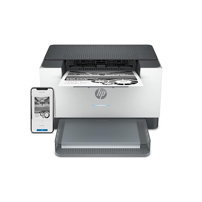 HP Laserjet M208dw Printer, Wireless, Single Function, Print, Hi-Speed USB 2.0, Ethernet, Bluetooth LE, Up to 30 ppm, 150-sheet Input Tray, 100-sheet Output Tray, Black and White, 6GW64A - Zapnet.in