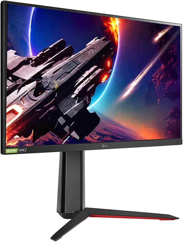 LG Ultragear QHD Nano IPS  165 Hz, 180 Hz 1ms, Nvidia G-Sync Compatible, FreeSync Premium, VESA Display HDR 400, HDMI, Gaming Monitor 27GP850 2560 x 1440 Pixels, Black