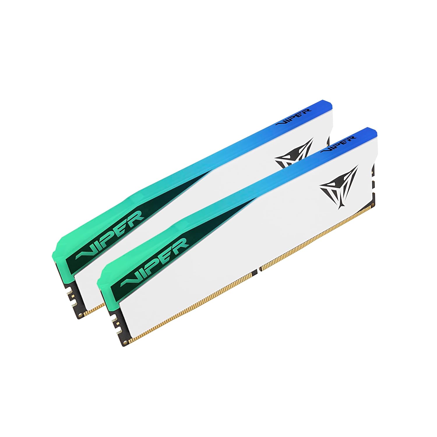 Patriot Viper Elite 5 RGB DDR5 RAM 32GB (2X16GB) 6000MT/s CL30 UDIMM Desktop Gaming Memory Kit - PVER532G60C30KW