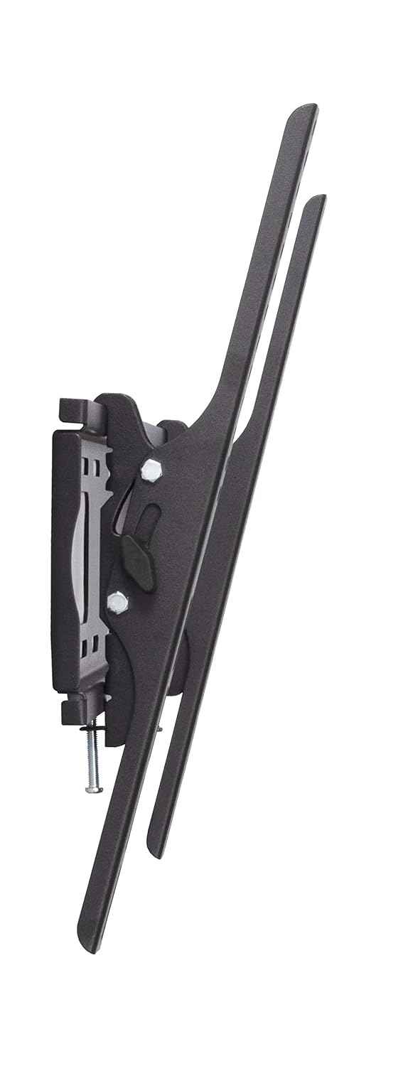 LOGIC Heavy Duty Fixed Wall Mount with Tilt Bracket for 37" to 90" Flat Panels, LCD/LED/Monitor/Smart TV, Fixed Universal TV Wall Stand, Max Loading Capacity - 75Kg
