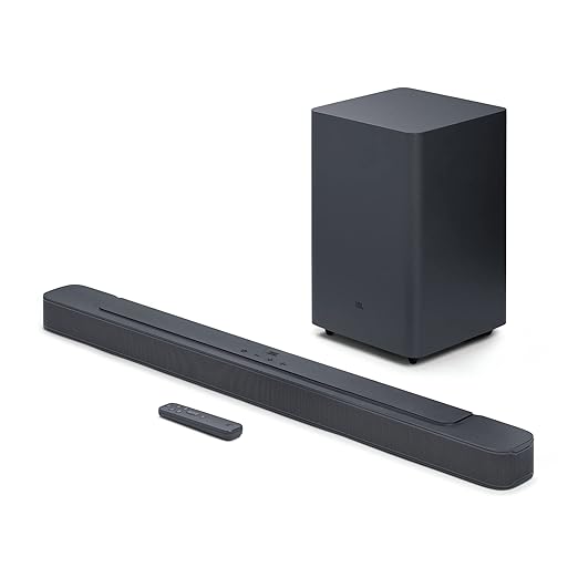 JBL Bar 2.1 Deep Bass (MK2), Soundbar with 6.5” Down-Firing Wireless Subwoofer, 2.1 Channel, Built-in Dolby Digital, Bluetooth, HDMI & Optical Connectivity (300W) - Zapnet.in