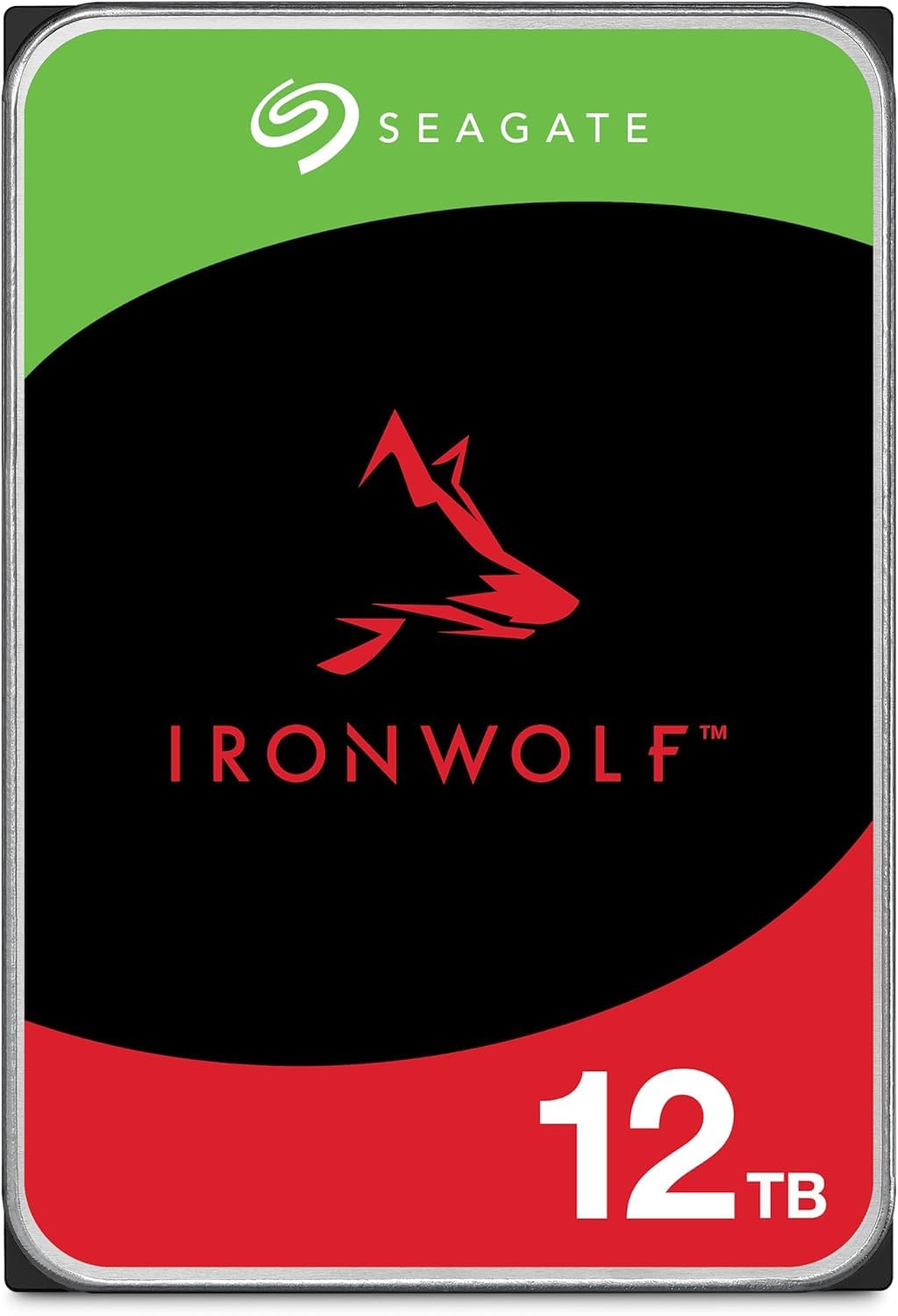 Seagate IronWolf Pro 8TB, Enterprise HDD Internal NAS, CMR, SATA to 6Gb/s, 7200RPM, 256MB Cache for RAID Network-Attached Storage, Rescue Services, Open-Easy Package (ST8000NTZ01)