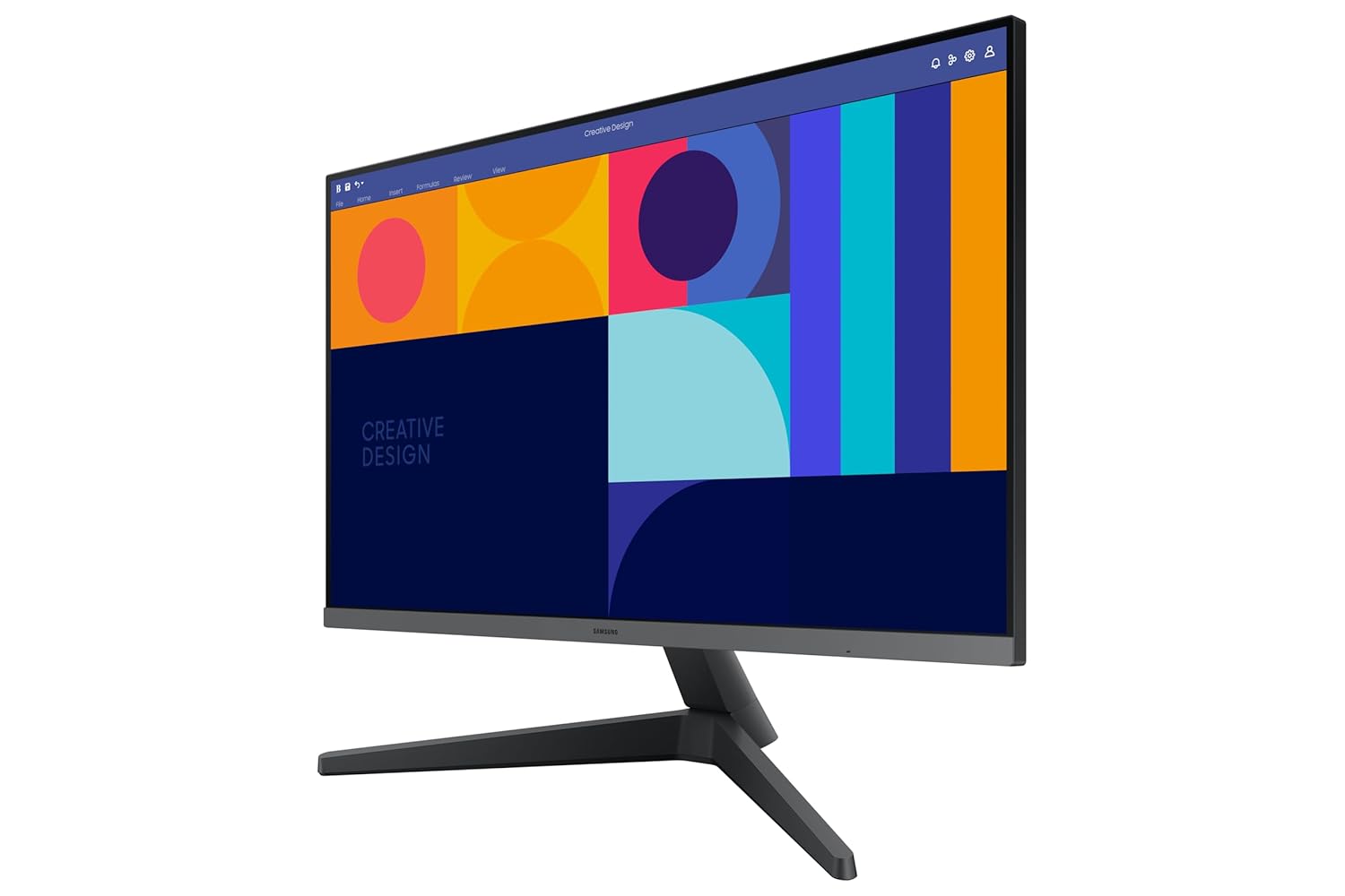 Samsung 27-inch (68.59cm) FHD, IPS, 100 Hz, 1920 x 1080 Flat Monitor, Bezel Less Design, AMD FreeSync, Flicker Free, HDMI, Display Port (LS27C330GAWXXL, Black)