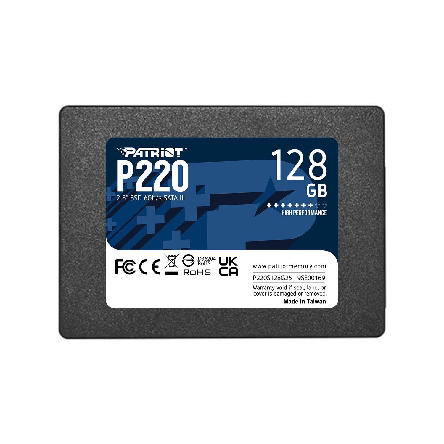 Patriot Memory P220 256GB Internal SSD SATA 3 2.5" Solid State Drive P220S256G25