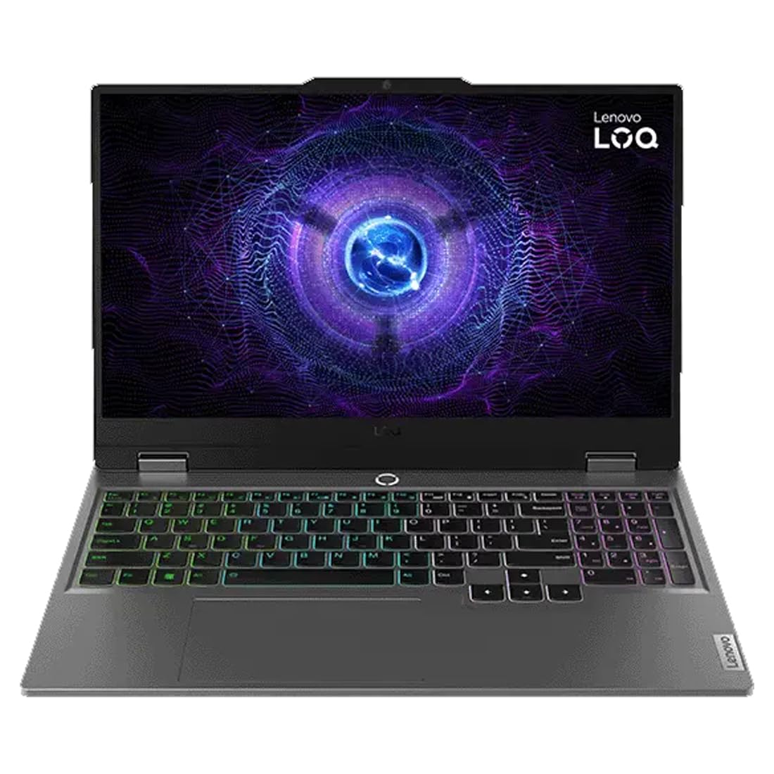 (Refurbished) Lenovo LOQ 15IRX9 Intel Core i5-13450HX 15.6" (39.6cm) 144Hz 300Nits FHD Gaming Laptop (2x12GB/512GB SSD/Win 11/NVIDIA RTX 3050 6GB Graphics/Office 21/Luna Grey/2.38Kg), 83DV00KUIN