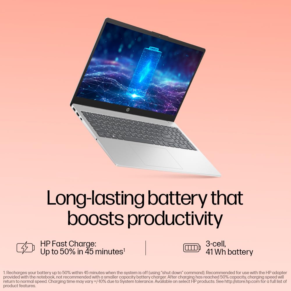 HP 15 Core i5 12th Gen (16GB RAM/512GB SSD/FHD/Windows 11/MS Office/Backlit Keyboard/15.6" (39.6cm)/Silver/1.59 kg) fd0111TU Laptop