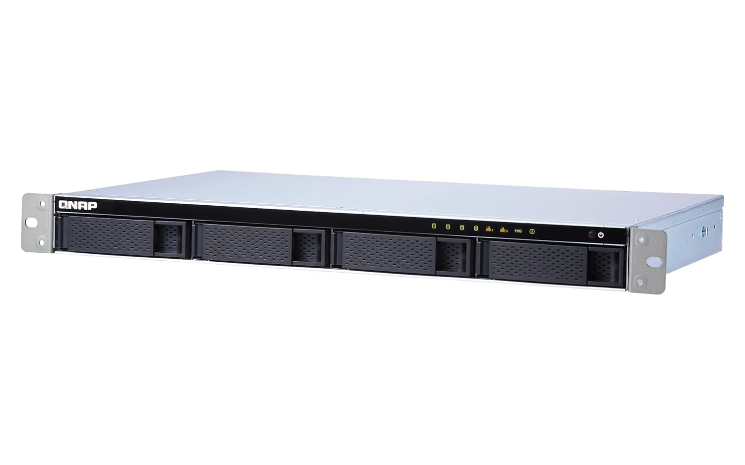 QNAP TS-431XeU-2G 4-Bay 1U Short-Depth Rackmount NAS with 10Gbe SFP+ Port 24TB Bundle with 4X 6TB Seagate IronWolf