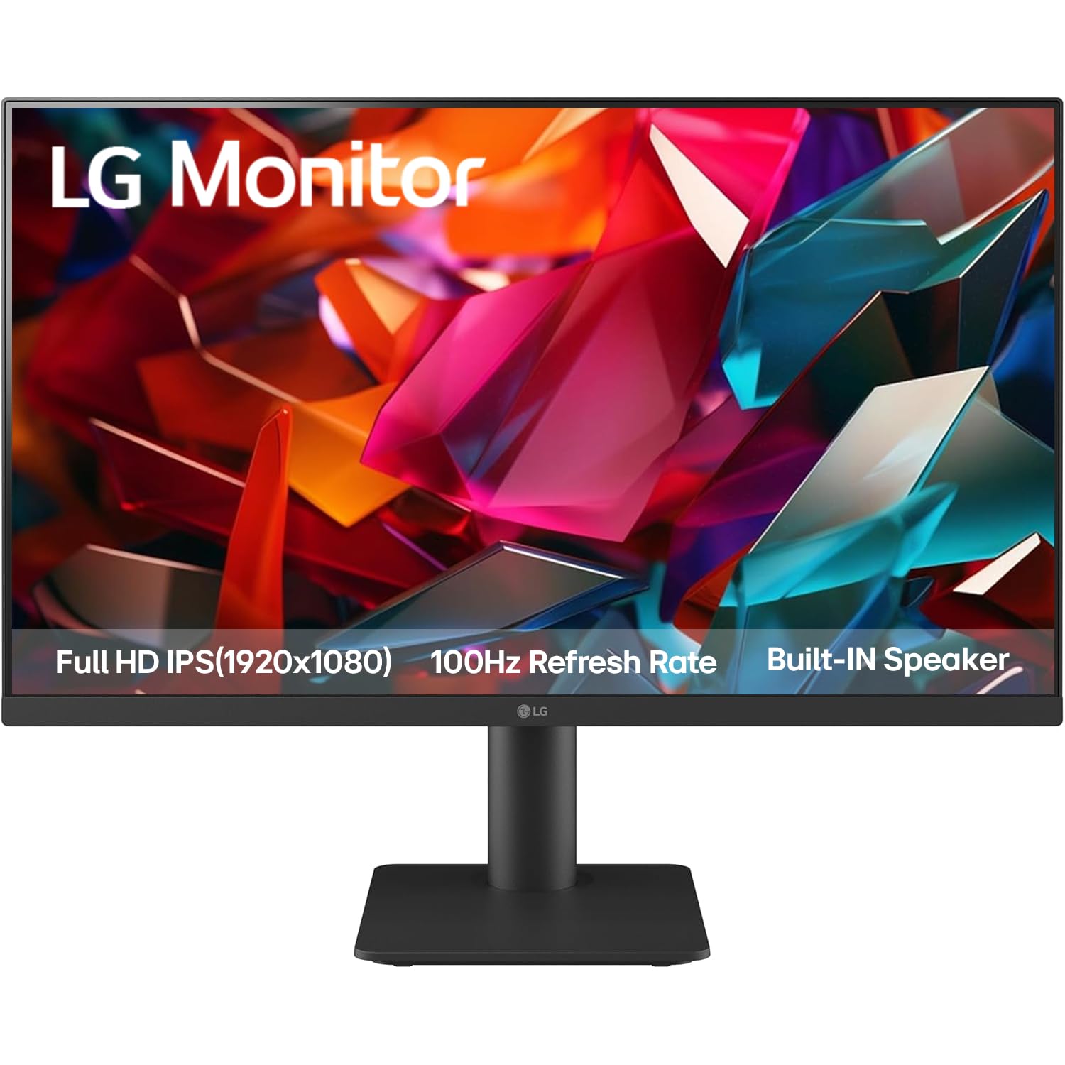 LG 27MS550 (27 Inch) IPS Full HD (1920 x 1080) Monitor, 5ms, 100Hz, HDMI X 2, Built-in Speaker, Tilt & Height Adjustable Stand, Virtual Borderless, Flicker Safe, Reader Mode,OnScreen Control - Zapnet.in