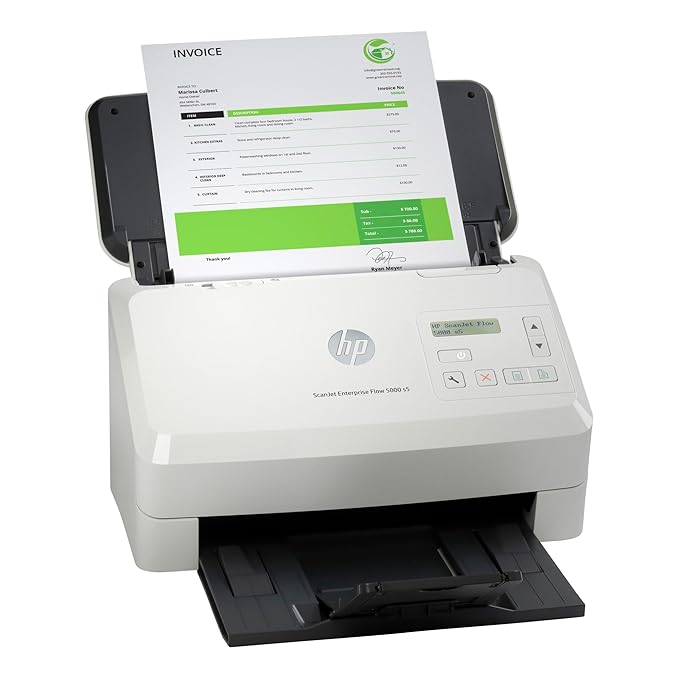 HP ScanJet Enterprise Flow 5000 s5 Scanner (6FW09A) - Zapnet.in