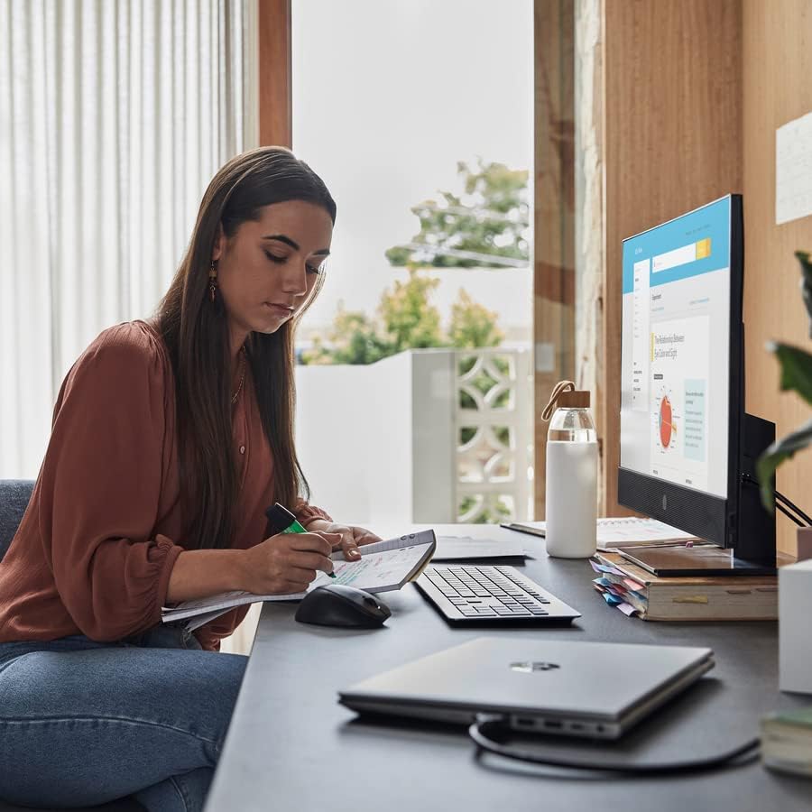 HP Business Desktop ProOne 440 G9 All-in-One Computer - Intel Core i5 12th Gen i5-12500 Hexa-core (6 Core) 3 GHz - 8 GB RAM DDR4 SDRAM - 256 GB NVMe M.2 PCI Express SSD - 23.8" Full HD 1920 x 1080 - Zapnet.in