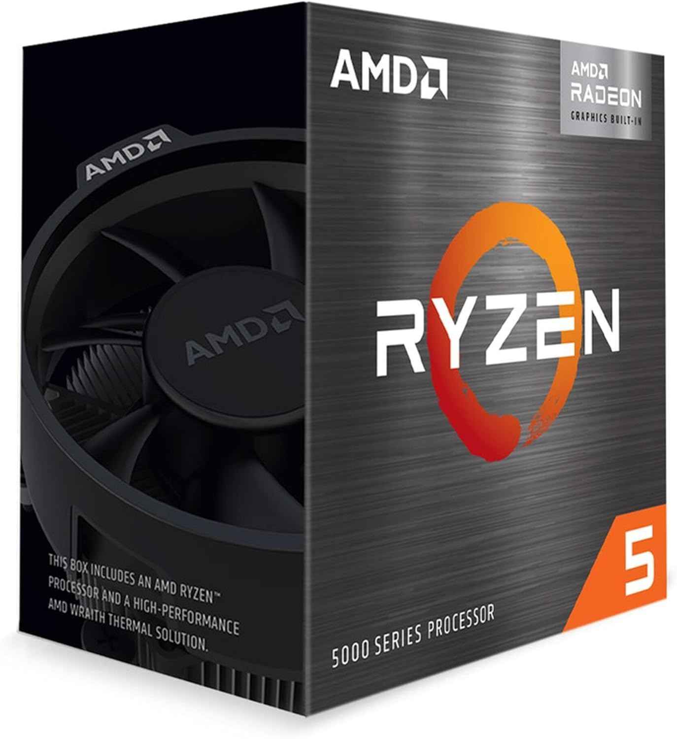 AMD Ryzen 5 5600GT Desktop Processor 6 cores 12 Threads 19 MB Cache 3.6 GHz Upto 4.6 GHz AM4 Socket (100-100001488BOX)