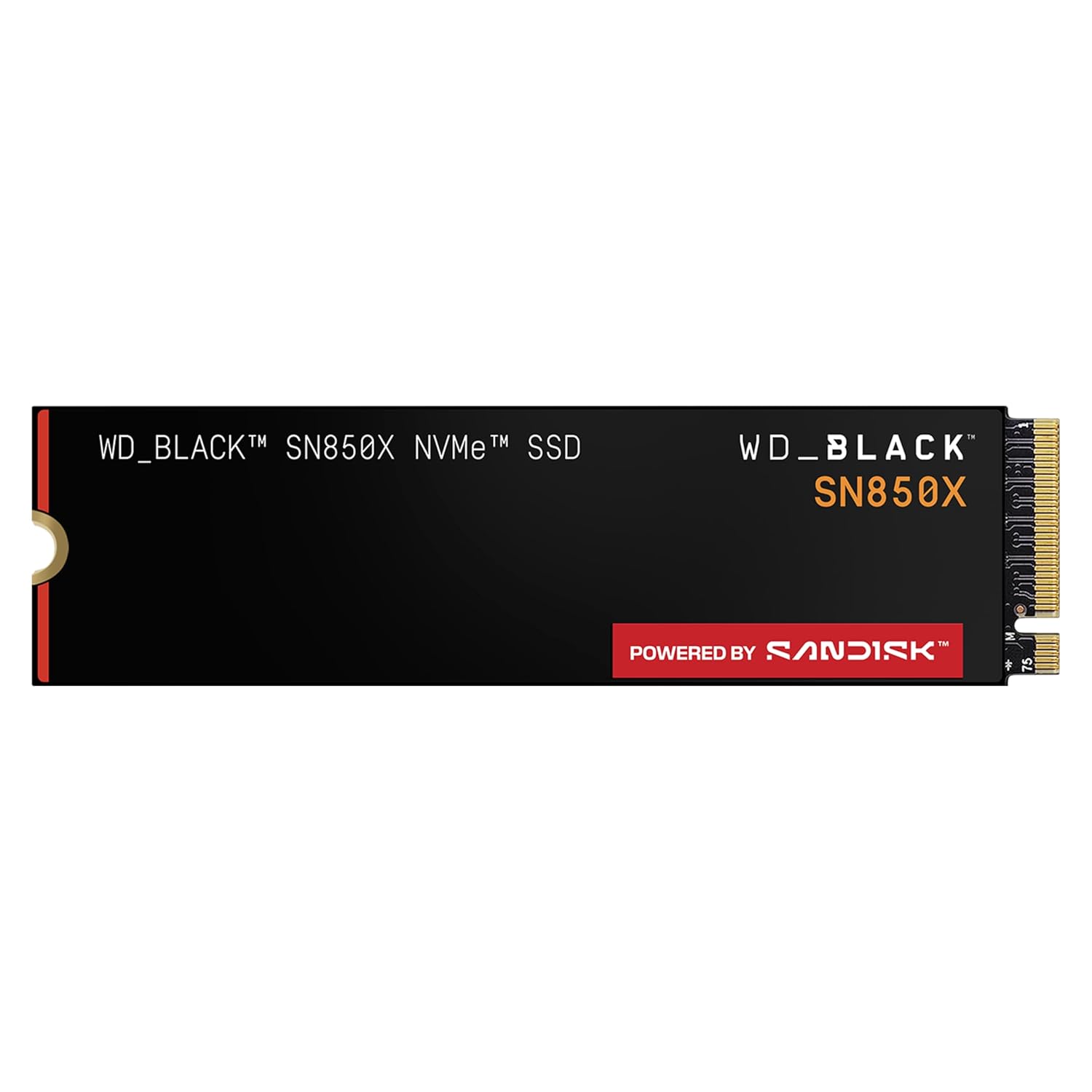 WD_BLACK Western Digital SN850X NVMe 8TB, Upto 7200MB/s R, 6600MB/s W, 5Y Warranty, PCIe Gen 4 NVMe M.2 (2280), Gaming Storage, Internal Solid State Drive (SSD) (WDS800T2X0E)