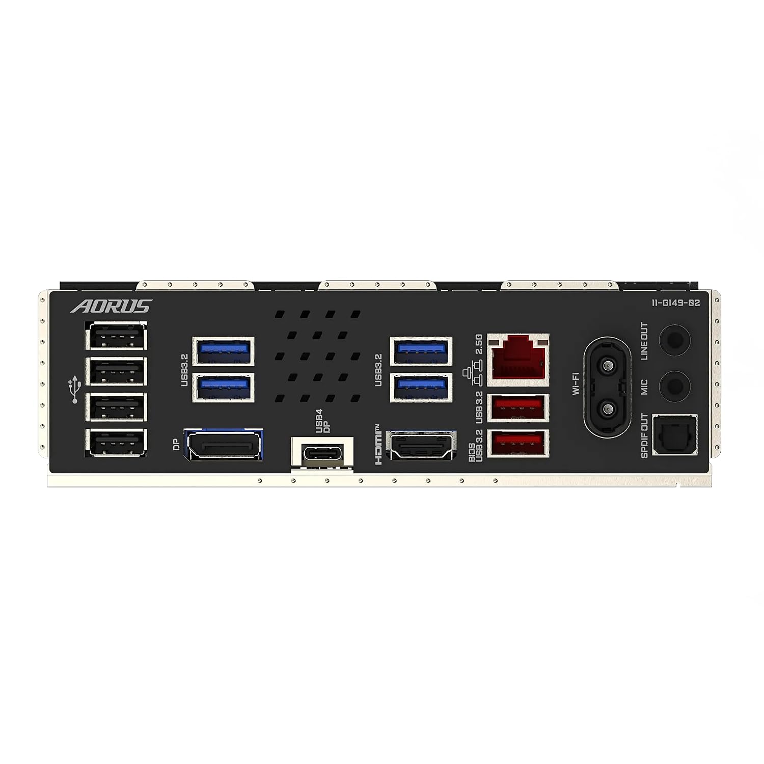 GIGABYTE B860M Aorus PRO WIFI7 Micro-ATX Motherboard – LGA1851, DDR5 9200(OC), PCIe 5.0, USB4, Wi-Fi 7, 2.5GbE LAN