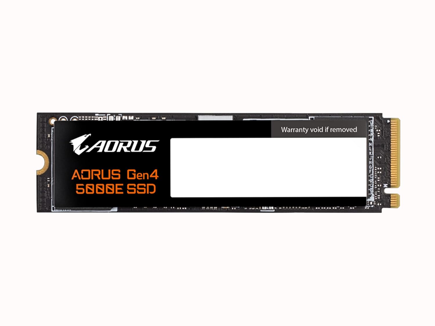 Gigabyte AORUS Gen4 5000E SSD 1TB SSD PCIe 4.0 NVMe M.2 Internal Solid State Hard Drive with Read Speed Up to 5000MB/s, Write Speed Up to 4600MB/s, AG450E1TB-G