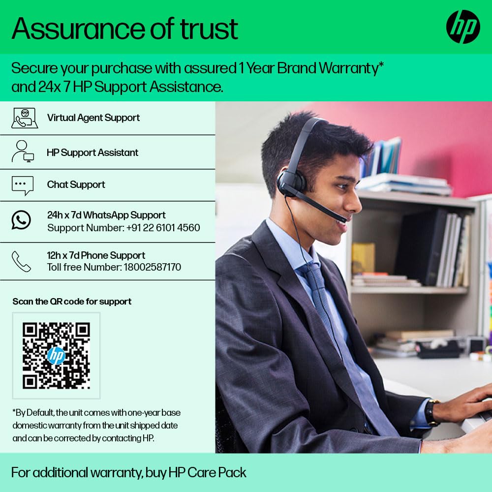 HP 15 Pavilion AMD Ryzen 5 7530U, 15.6-inch FHD, 8GB DDR4, 512GB SSD, AMD Radeon Graphics, 720p HD Camera, Backlit KB, Audio by B&O (Win 11 Home, MSO 2021, Silver, 1.75 kg), eh3036AU / EH2050AU