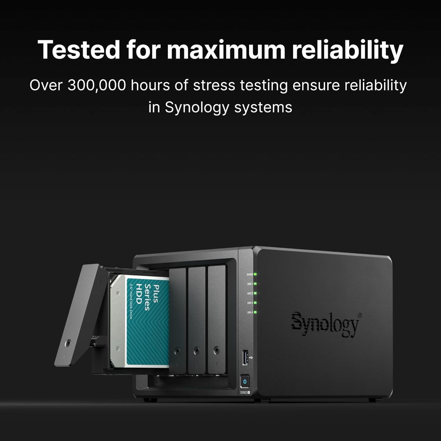 Synology HAT3300 2TB Plus Series SATA HDD 3.5" (HAT3300-2T)