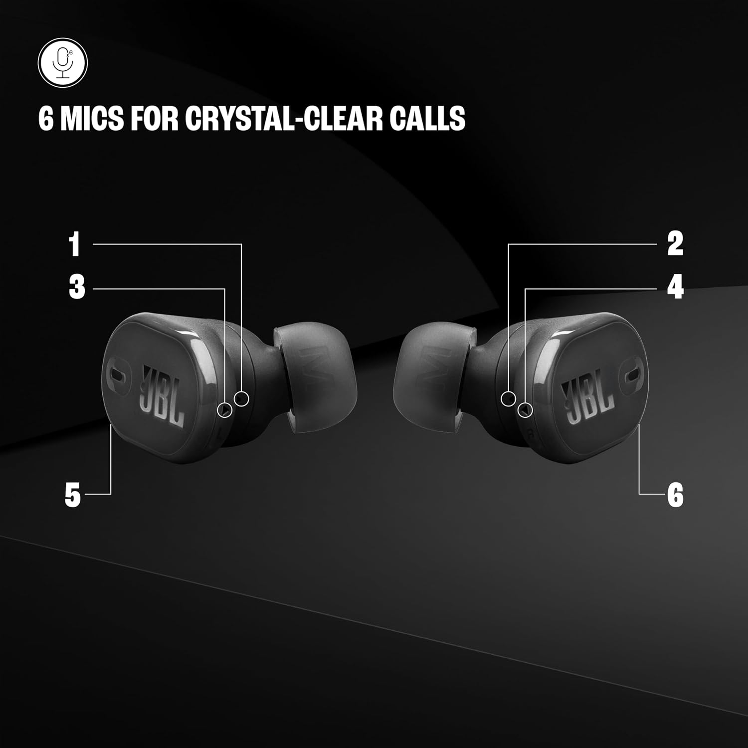 JBL Tune Buds 2 TWS, ANC Earbuds, 48Hr Playtime,Dual Connect,6 Mics, Spatial Sound, Personi-Fi 3.0, Ambient Aware, Relax Mode, Customized EQ with Headphones App (Black)