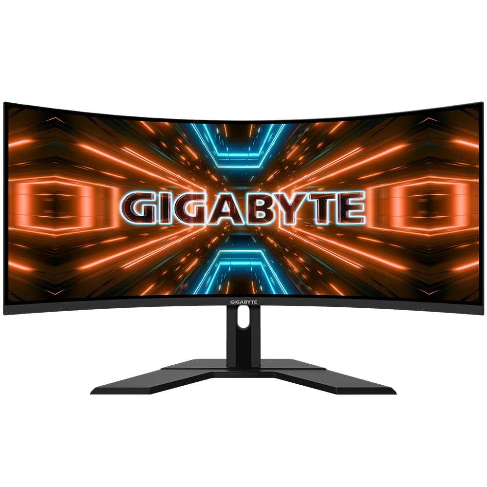 GIGABYTE G34WQC A 34" 144Hz Ultra-Wide Curved Gaming Monitor, 3440 x 1440 VA 1500R Display, 1ms (MPRT) Response Time, 90% DCI-P3, VESA Display HDR400, FreeSync Premium, (G34WQC A)