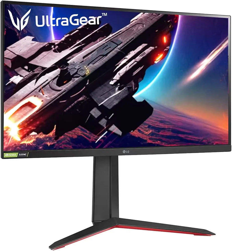 LG Ultragear QHD Nano IPS  165 Hz, 180 Hz 1ms, Nvidia G-Sync Compatible, FreeSync Premium, VESA Display HDR 400, HDMI, Gaming Monitor 27GP850 2560 x 1440 Pixels, Black
