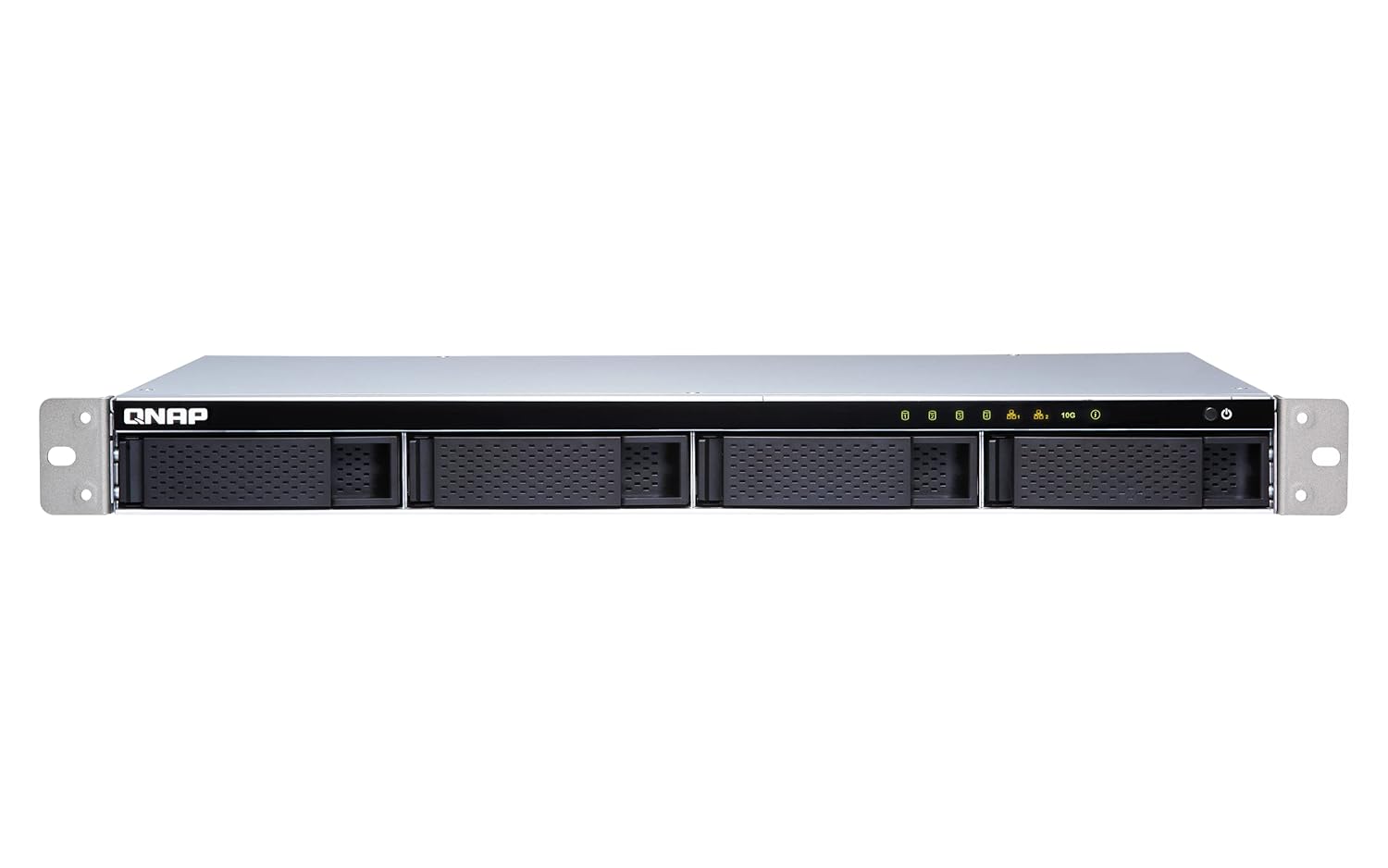 QNAP TS-431XeU-2G 4-Bay 1U Short-Depth Rackmount NAS with 10Gbe SFP+ Port 24TB Bundle with 4X 6TB Seagate IronWolf