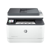HP Laserjet 3104Fdw Duplex Monochrome Printer: Print, Copy, Scan, Self Reset Dual Band WiFi with Self Heal, Ethernet, Fast Printing Upto 33Ppm, Easy and Secure Setup,White
