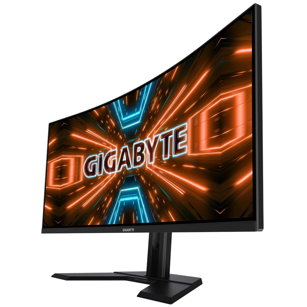 GIGABYTE G34WQC A 34" 144Hz Ultra-Wide Curved Gaming Monitor, 3440 x 1440 VA 1500R Display, 1ms (MPRT) Response Time, 90% DCI-P3, VESA Display HDR400, FreeSync Premium, (G34WQC A)
