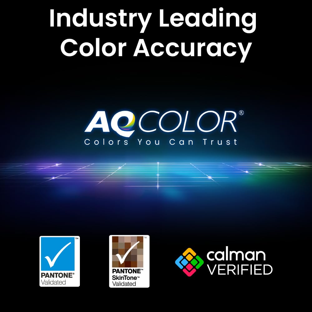 BenQ PD3225U Pro-Design Monitor for MacBook 32" IPS Black Tech. CR 2000:1|4K UHD|VESA DisplayHDR400|98% P3|100% sRGB|DeltaE<2|Pantone Validated|ICCSync|PIP/PBP|Thunderbolt 3|USB-C(PD 85W)|USB Hub|KVM