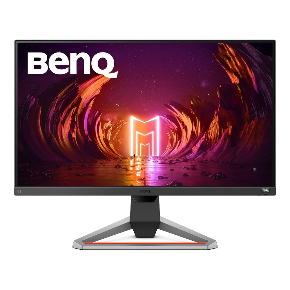 BenQ MOBIUZ EX240 24" IPS Full HD HDR Gaming Monitor| 165Hz| 1ms MPRT| AMD FreeSync Premium| Height Adjust| 99% sRGB| Bezel-Less| Black Equalizer| treVolo Speakers| HDMI| DP| USB 3.0 Hub (Grey)