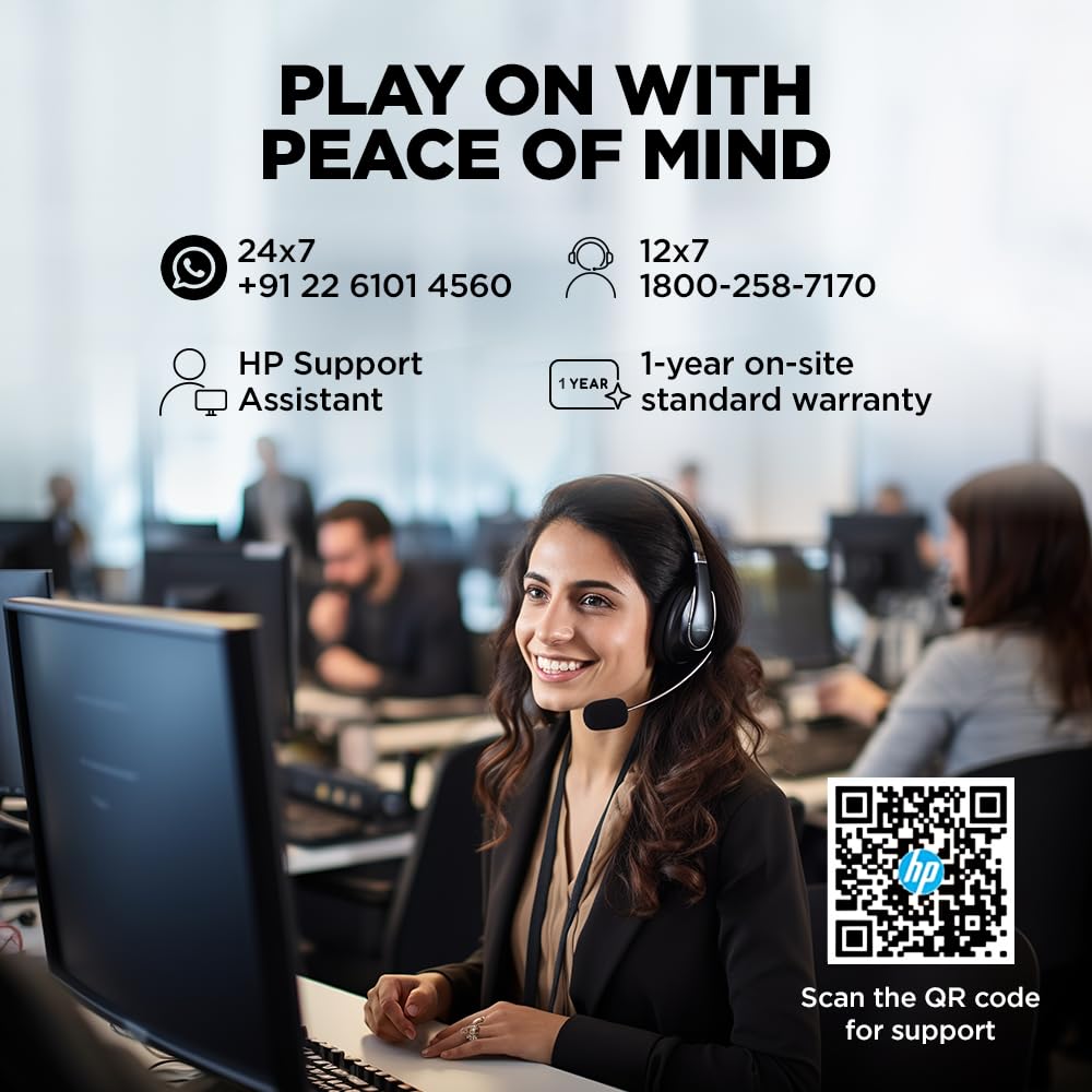 HP M22f 21.5-inch(54.6 cm) FHD Monitor Eye Safe Certified Full HD IPS 3-Sided Micro-Edge Monitor, 75Hz, AMD Free Sync with 1xVGA, 1xHDMI 1.4 Ports, 300 nits (Silver)