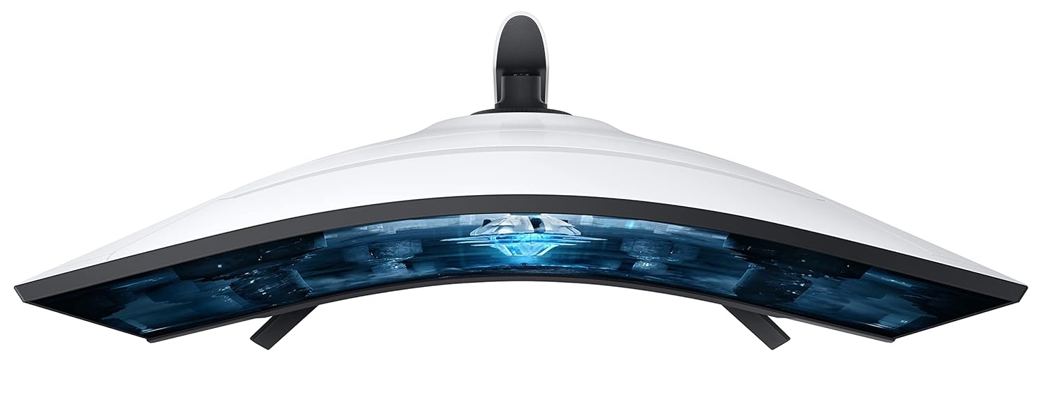 Samsung 32-Inch(80cm) 4K UHD Odyssey Neo G8 Gaming, 240 Hz, 1ms Curved Monitor, 3840 x 2160 Pixels, Mini-LED, Height Adjustable Stand, Matte Display, HDR2000 (LS32BG850NWXXL, Black)