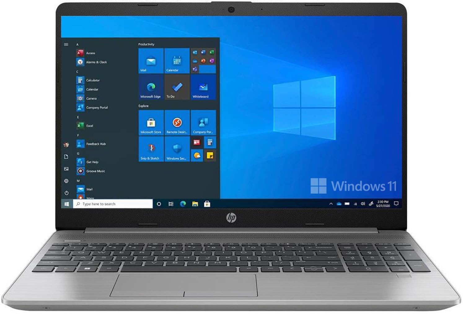 HP Laptop 250 G9 (2024), Intel Core i5 12th Gen 1235U - (16GB/512GB SSD/Intel Iris Xe Graphics/Windows 11) Thin and Light Business Laptop/15.6" (39.62cm) FHD/Silver/1.57 kg/MS Office 2021